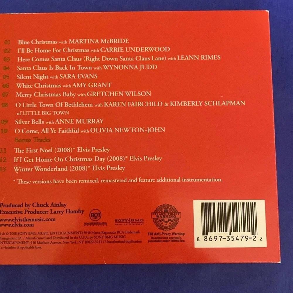 Elvis Presley Christmas Duets CD - BUNDLE & SAVE! - Picture 4 of 4
